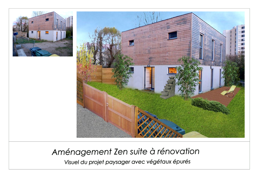 Aménagement Zen suite à rénovation